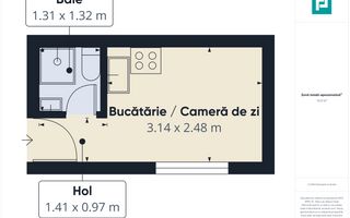 Garsonieră cochetă, renovată recent – zona Dacia - Poză 9