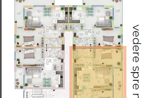 Apartament cu 3 camere de vânzare, Carpathia - Schiță 11