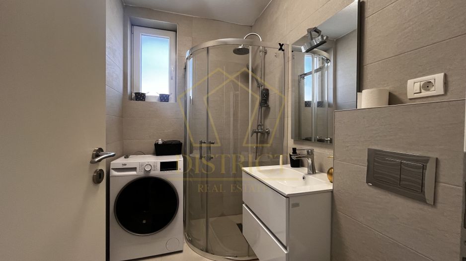Apartament luminos cu o camera, complet mobilat si utilat I Giroc - Poză 8