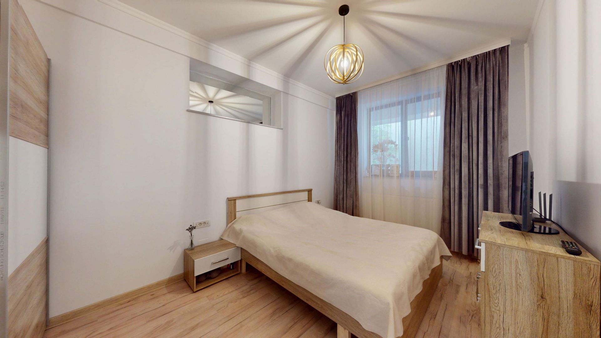 Apartament 2 camere mobilat - spatios 5 min metrou Straulesti - Poză 17