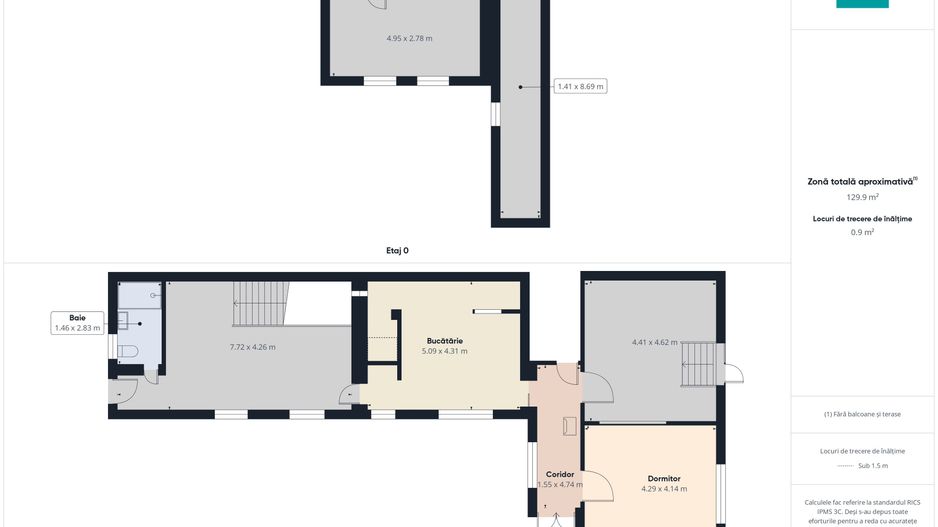 Casă cu 4 camere în zona Parneava - Poză 12