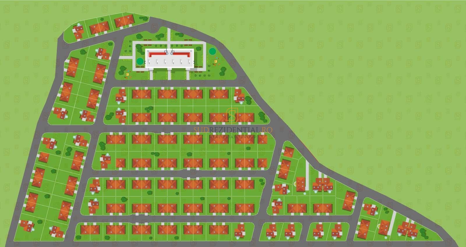 Lot de teren in Frumusani, Ilfov, 590 mp, posibilitate rate - Poză 2