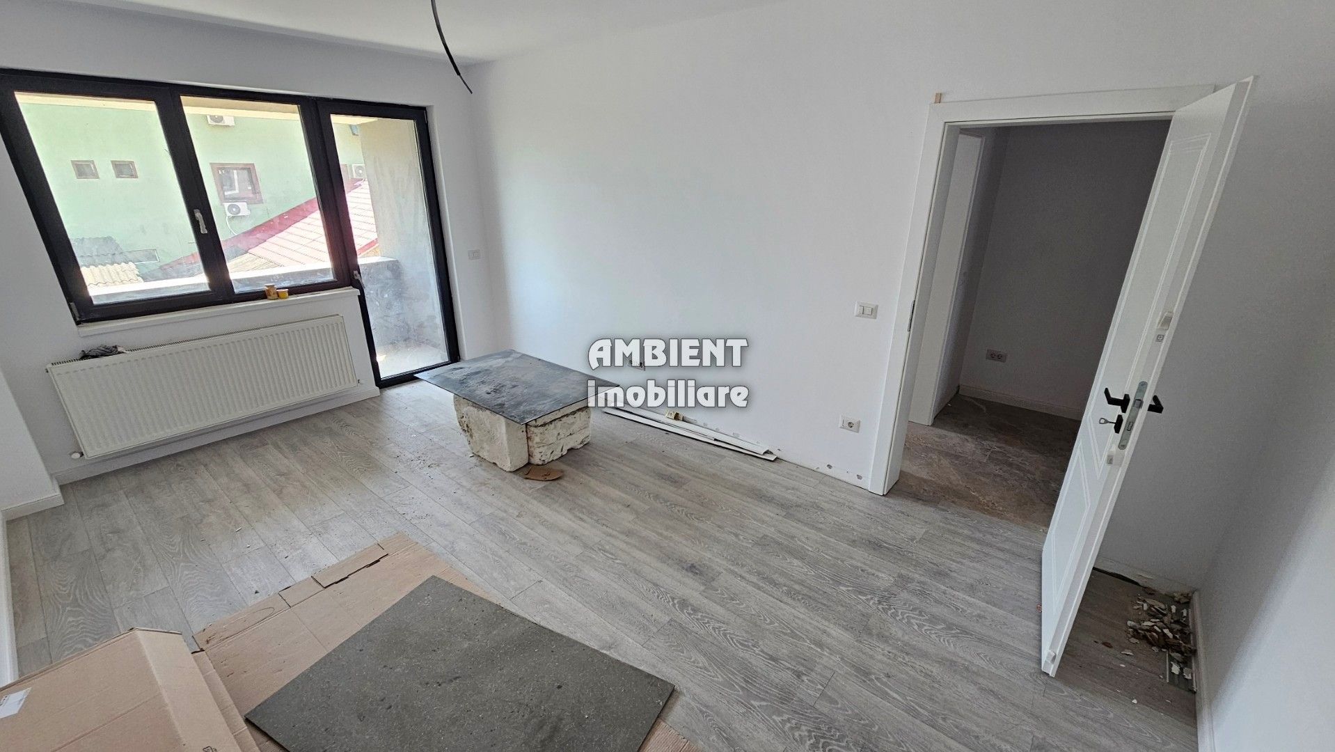 APARTAMENT NOU - 1 camera, ETAJ 6, BLOC NOU - zona CARTIER; - Poză 2