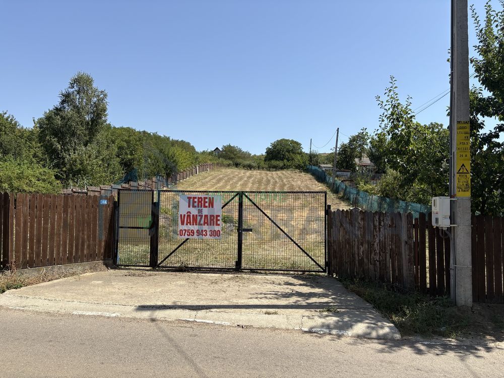 Teren intravilan 3000 mp cu proiect și autorizație de construcție, Chicerea, Tomesti - Poză 1