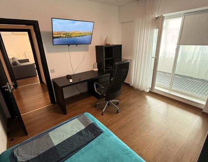 Apartament 2 camere lux, bloc nou, terasă 20 mp, centrală proprie, preț excelent - Poză 13