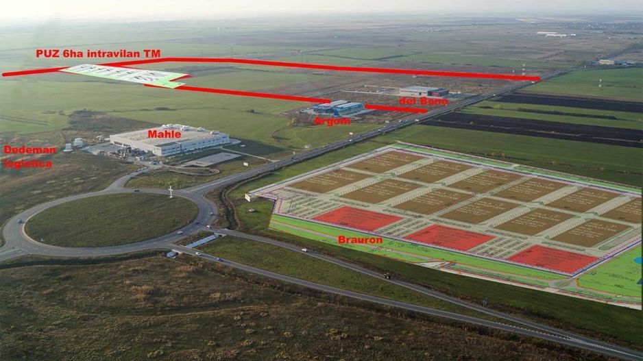 Teren Industrial cu PUZ zona Mahle - Poză 1