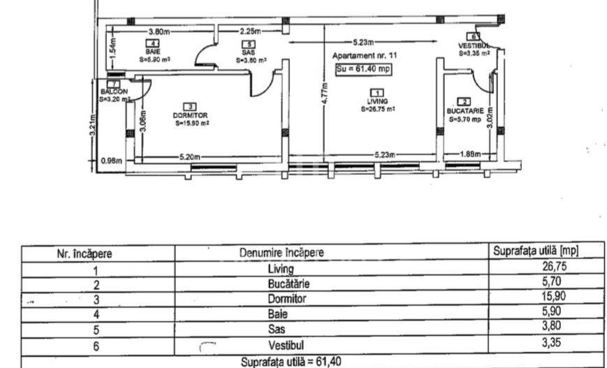 Apartament 2 camere, semifinisate | zona Eroilor - Poză 2