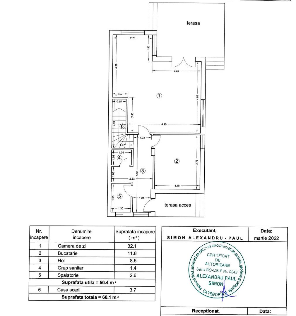 Casa Laguna Albastra - Schiță 7