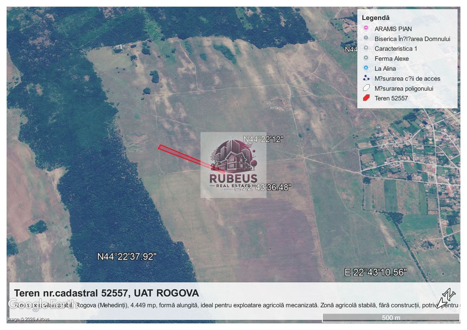 💎 BEST BUY AGRICOL: 1 HECTAR TEREN ROGOVA | CADUSTRU EFECTUAT | PREȚ - Poză 6