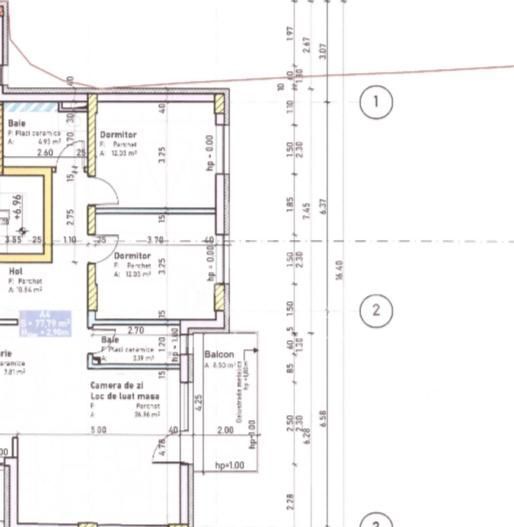 Apartament 3 camere | 77,79mp | Zona Centrala - Poză 5