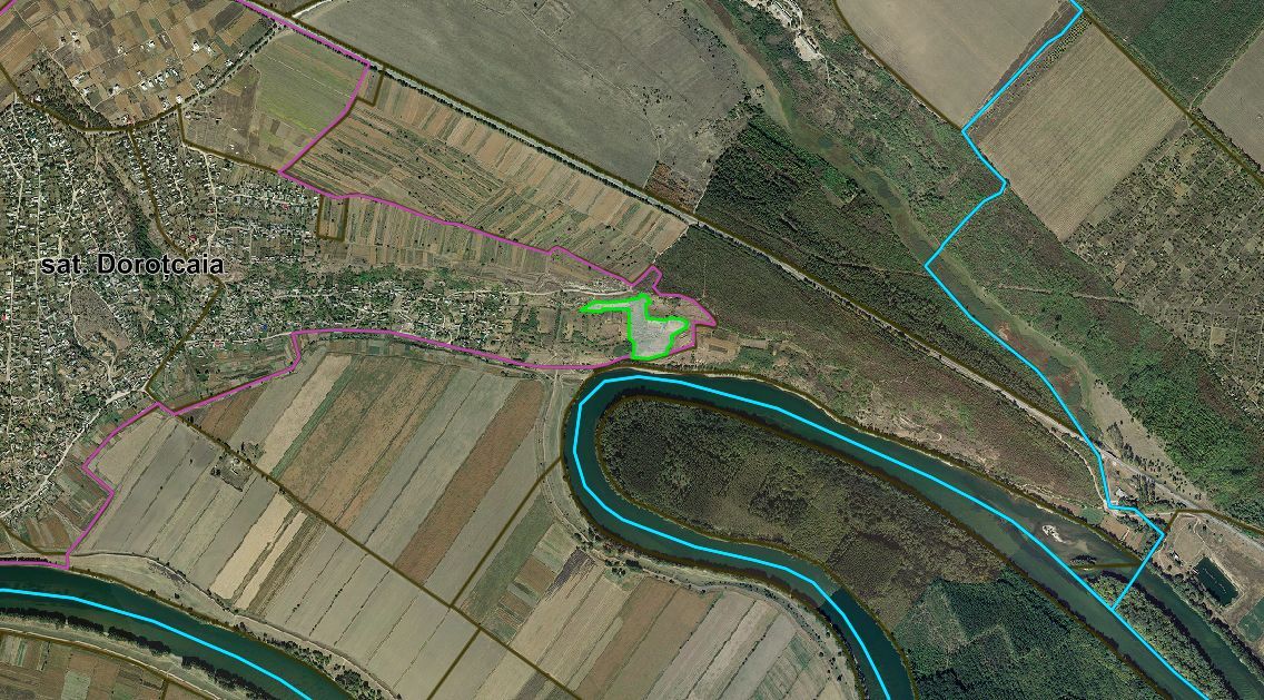 Teren intravilan, 264 ari pe malul Nistrului, Doroțcaia - Poză 7