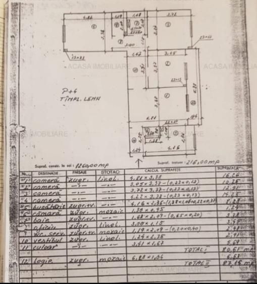 De vânzare: apartament 4 camere Apusului - Poză 9