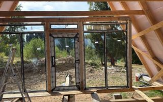 Cabana tip A frame si teren 1000 mp de vanzare / Marisel . Cluj - Poză 5