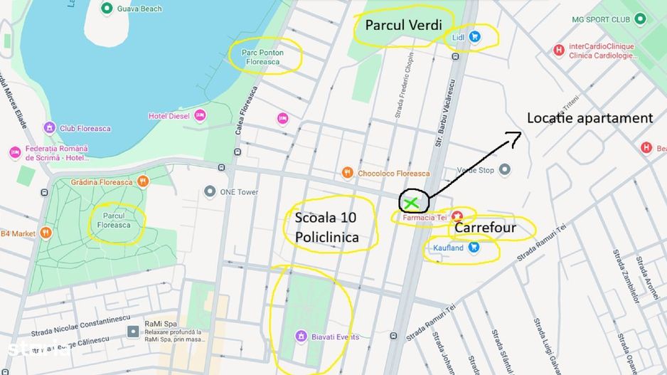 Apartament 3 camere - Floreasca - Poză 17