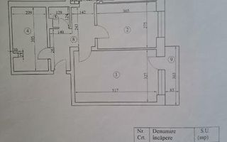 Apartament 3 camere decomandat – Tineretului - Schiță 11