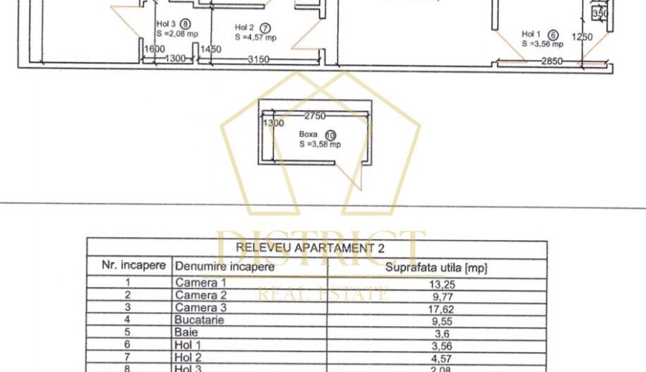 Apartament modern cu 3 camere 64 mp | Girocului - Poză 11