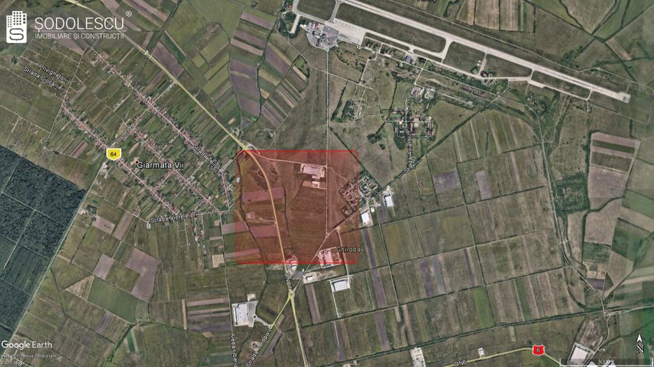 TEREN INDUSTRIAL/COMERCIAL ZONA AEROPORT - Poză 2