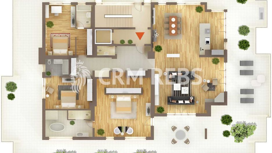 Apartament de vanzare la Blue Sky - Schiță 4