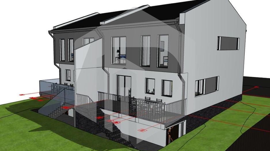 Calea Cisnadiei / Teren 250 mp + 140 mpu + Pivnita + 3 dormitoare - Poză 7