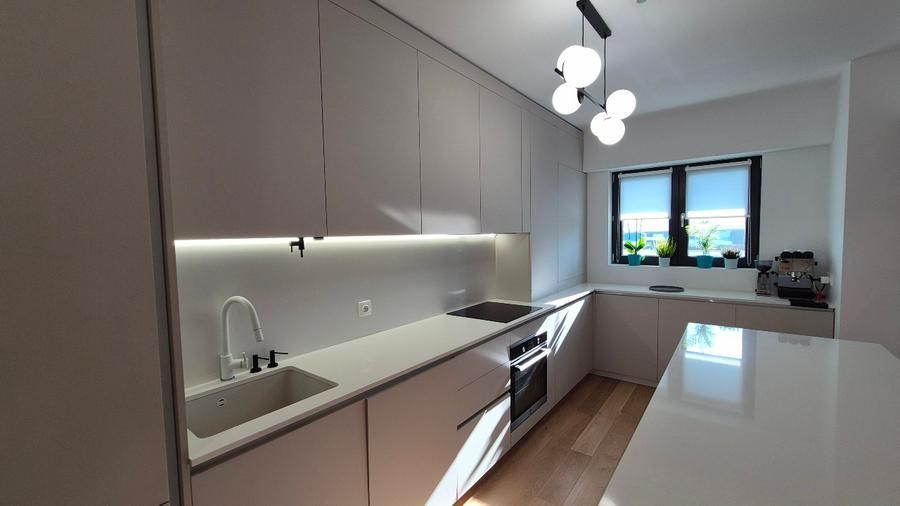 Apartamnent 3 camere Upground Residence, 106 mp, renovat premium, metrou. - Poză 7
