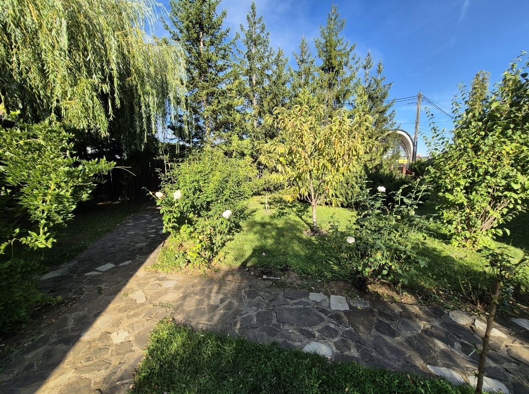 Cabana de lemn cu fundatie 86 mp+ livada pomi fructiferi+teren 847 mp - Poză 13