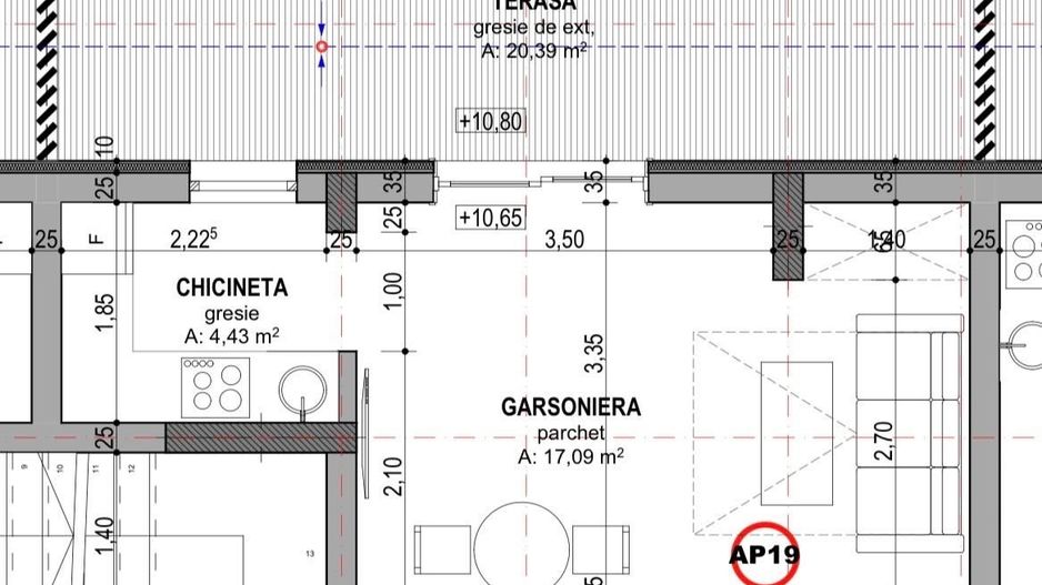 Apartament studio cu terasa 20 mp in Baile Felix Bihor - Poză 9