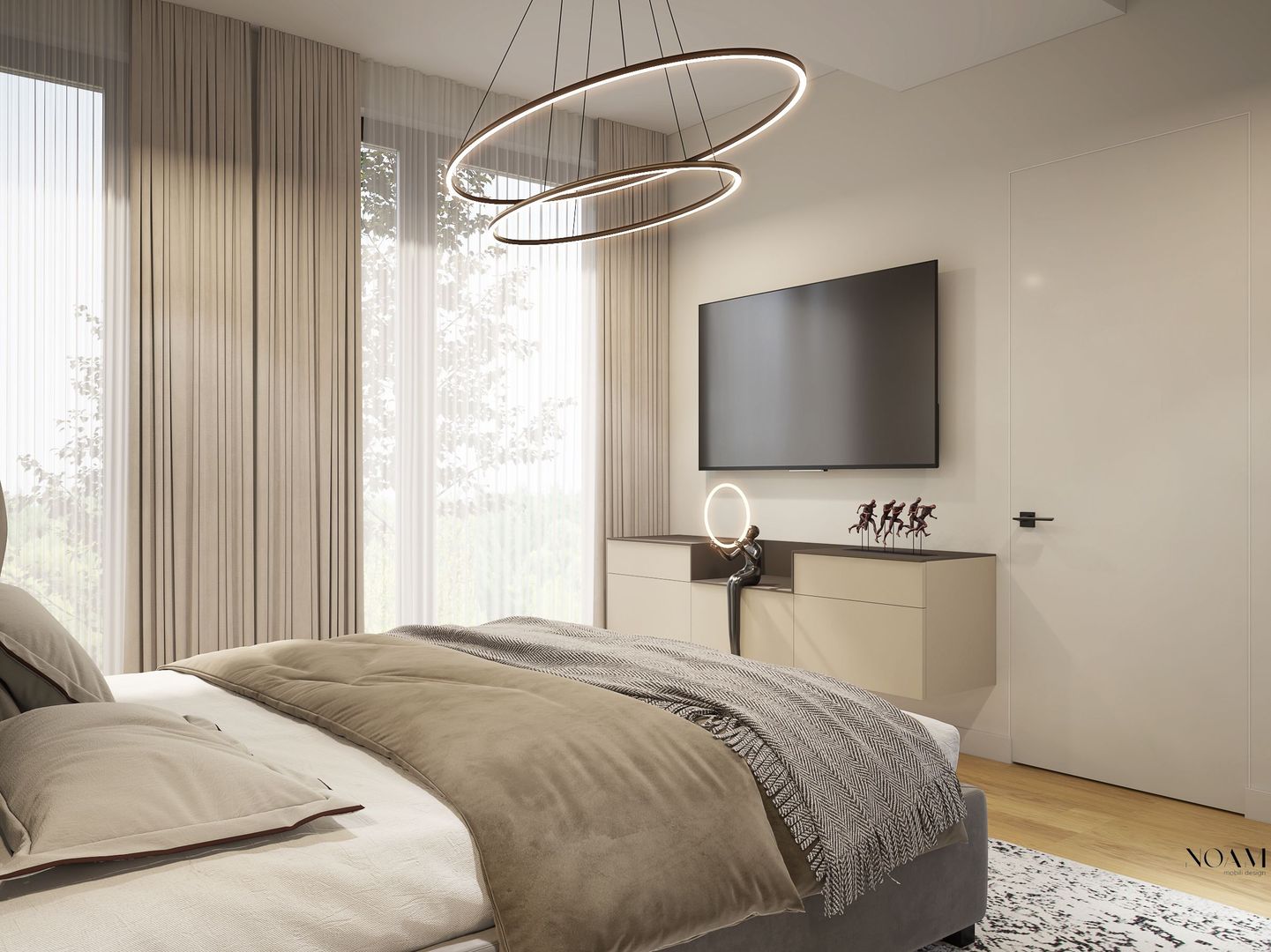 Apartament elegant Dorobanti cu terasa privata si design contemporan - Poză 14