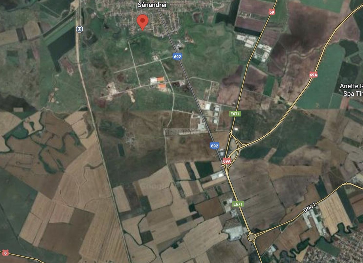 Teren de construcții la intrare în Sânandrei, județul Timiș – 650 mp - Poză 2