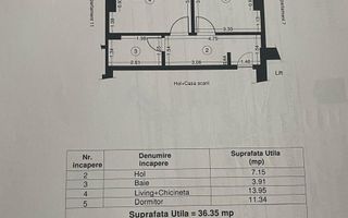 Apartament 2 camere Mamaia Nord - Schiță 11