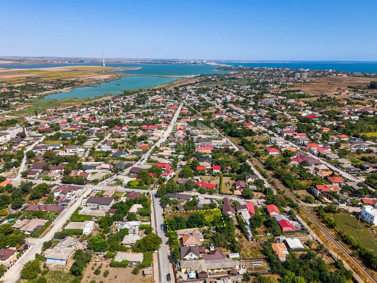 Teren intravilan intre case - 978 mp cu fundatie  – Tuzla, Constanta - Poză 4