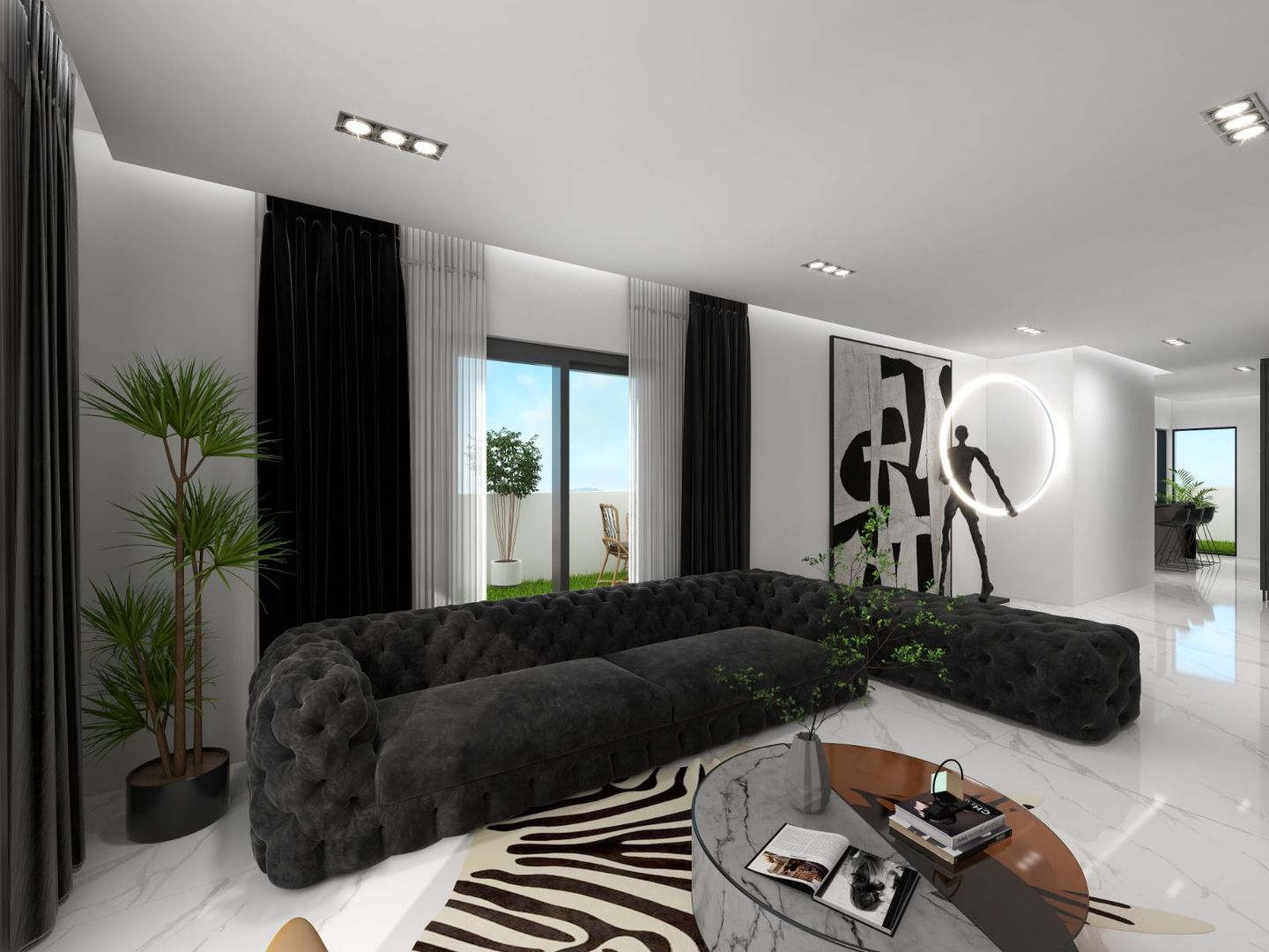 Penthouse NOU - 3 camere/2locuri de parcare/terasa 70mp - Poză 3