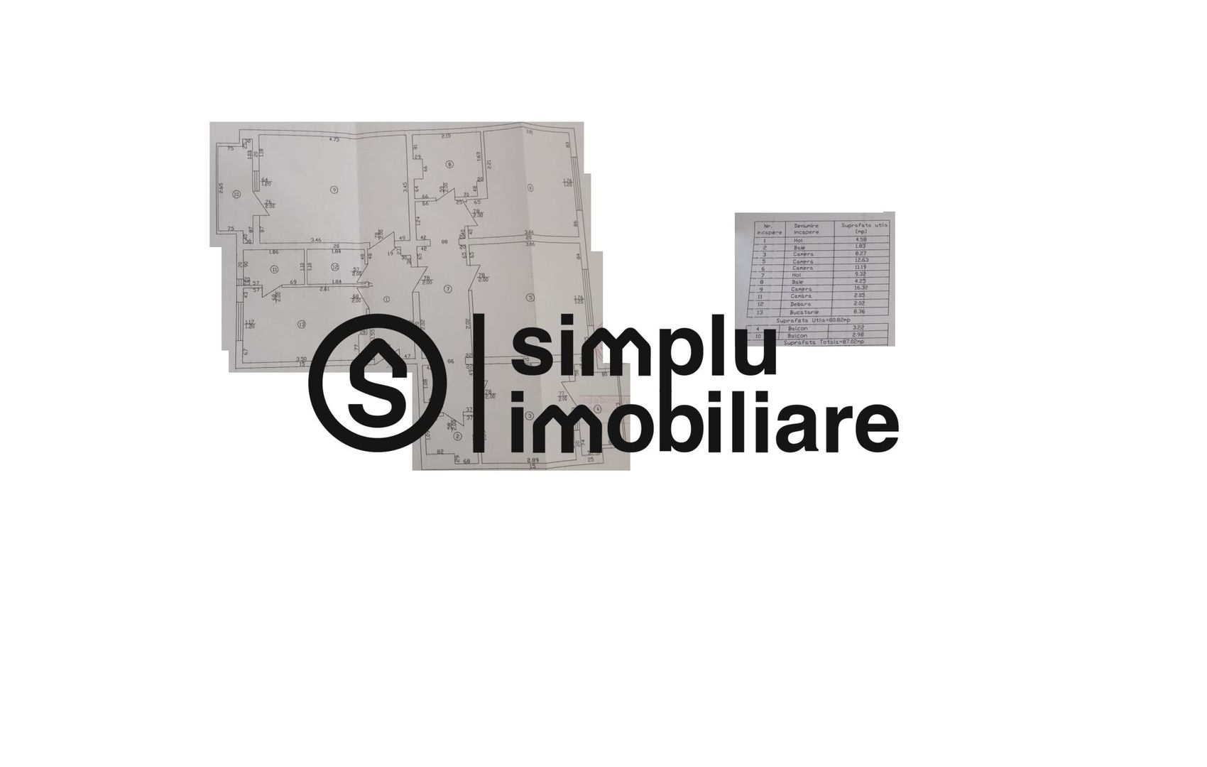 Apartament 4 camere 1 Mai et 1/4 - Schiță 6
