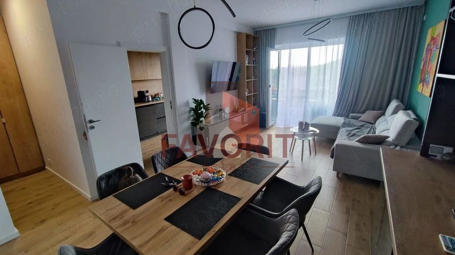 Spatios. Mobilat si utilat. 2 locuri de parcare. - Poză 1