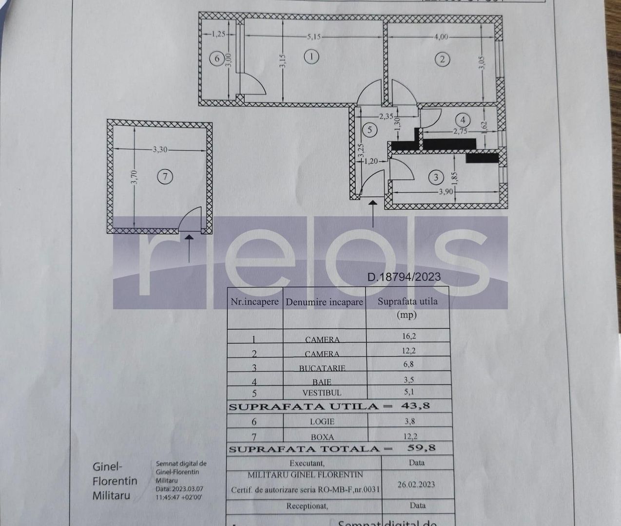 VANZARE APARTAMENT 2 CAMERE | ZONA FLOREASCA - Poză 14
