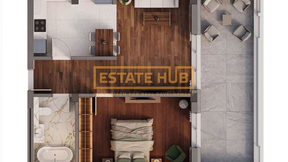 Apartamente 2 camere | Standarde NZEB | Comision 0 - Poză 2