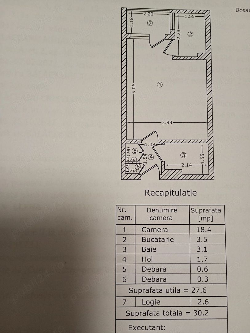 Garsonieră Titan, etaj 4, bloc reabilitat, preț negociabil - Poză 3