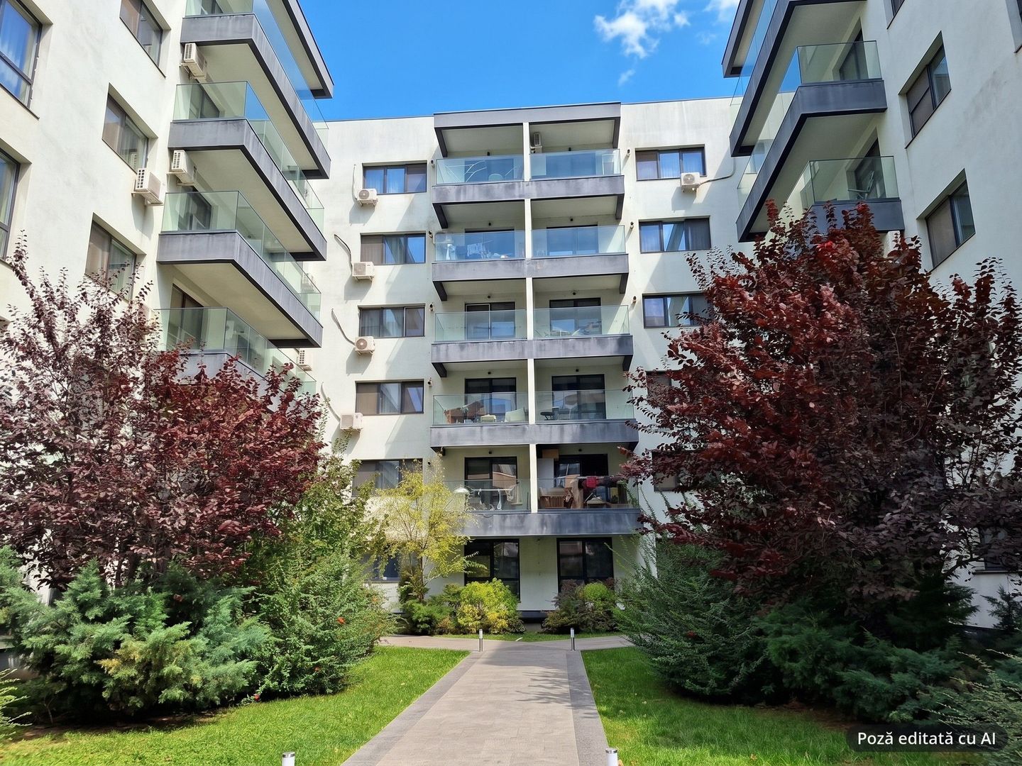 Apartament elegant cu 2 camere  Pipera, în spatele Porche, 675 eur/lun - Poză 1