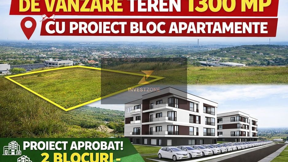 Teren cu proiect rezidențial Oradea - Poză 1