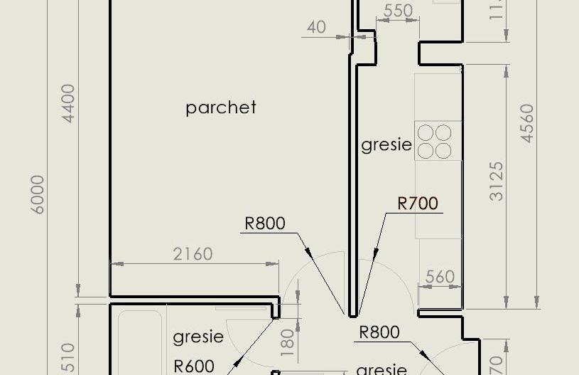 Apartament 1 camera Dec 27 mp Metalurgie Gradinari 60000 euro - Poză 9