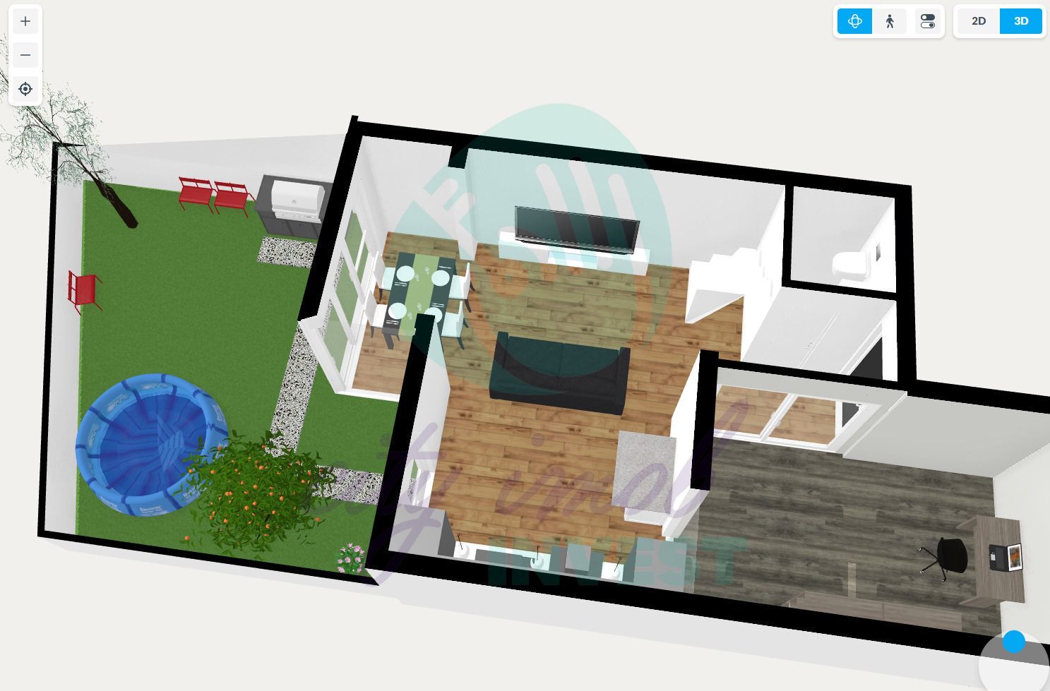 Apatament 2 camere cu gradina, Parcul Circului - Poză 1