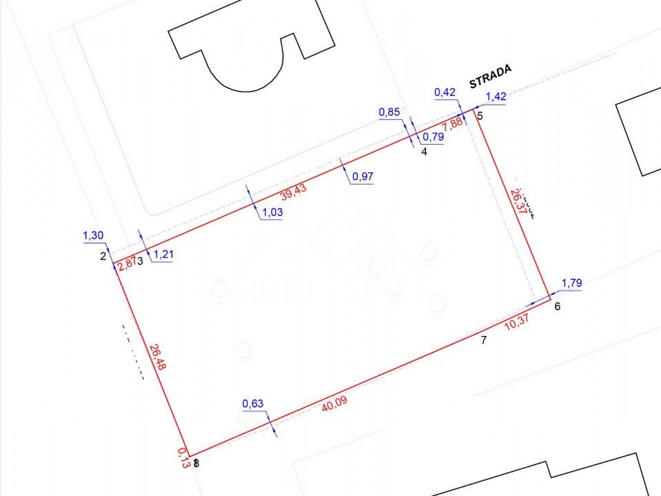Teren cu deschidere la 2 drumuri Cisnadioara str Pinului - Poză 2