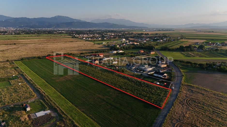 Teren intravilan cu PUZ aprobat, acces drum asfaltat - Str. Bârsei Stupini - Poză 3
