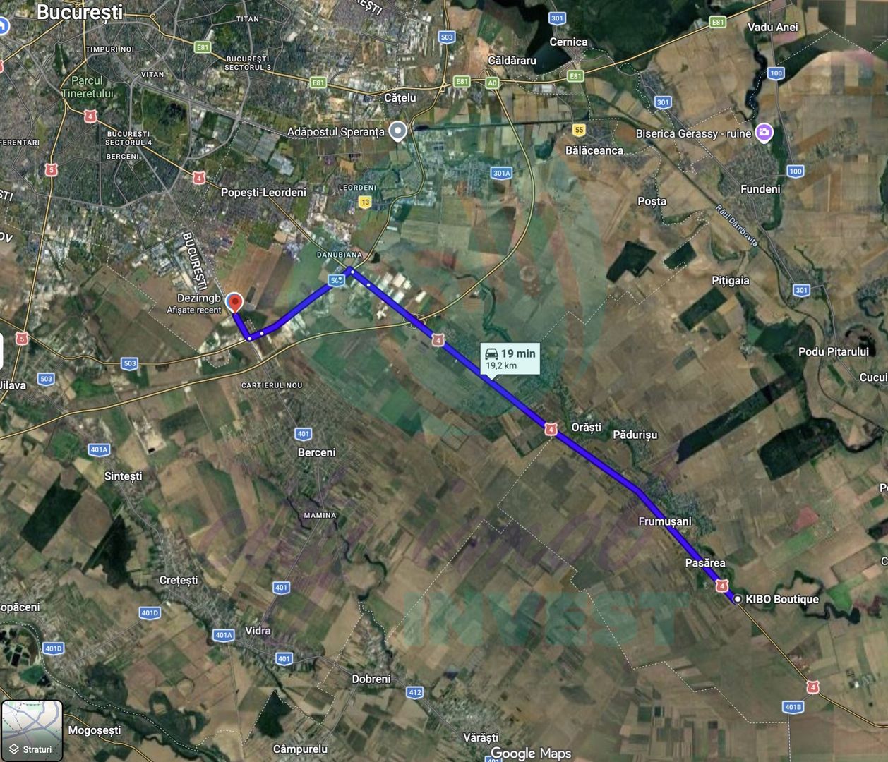 Teren intravilan 1.000 mp | Lângă Balta Pasărea | 20 de min de București - Poză 4
