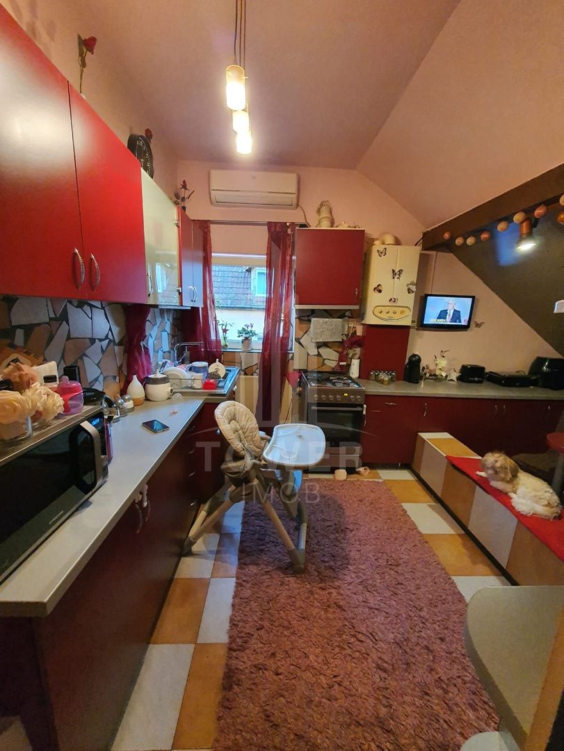 Apartament spațios 3 camere, 99 mp, mobilat și utilat, cu pod – etaj 2 - Poză 2