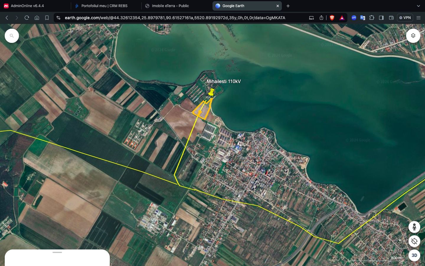 Teren extravilan Mihailesti 15 ha - Poză 12