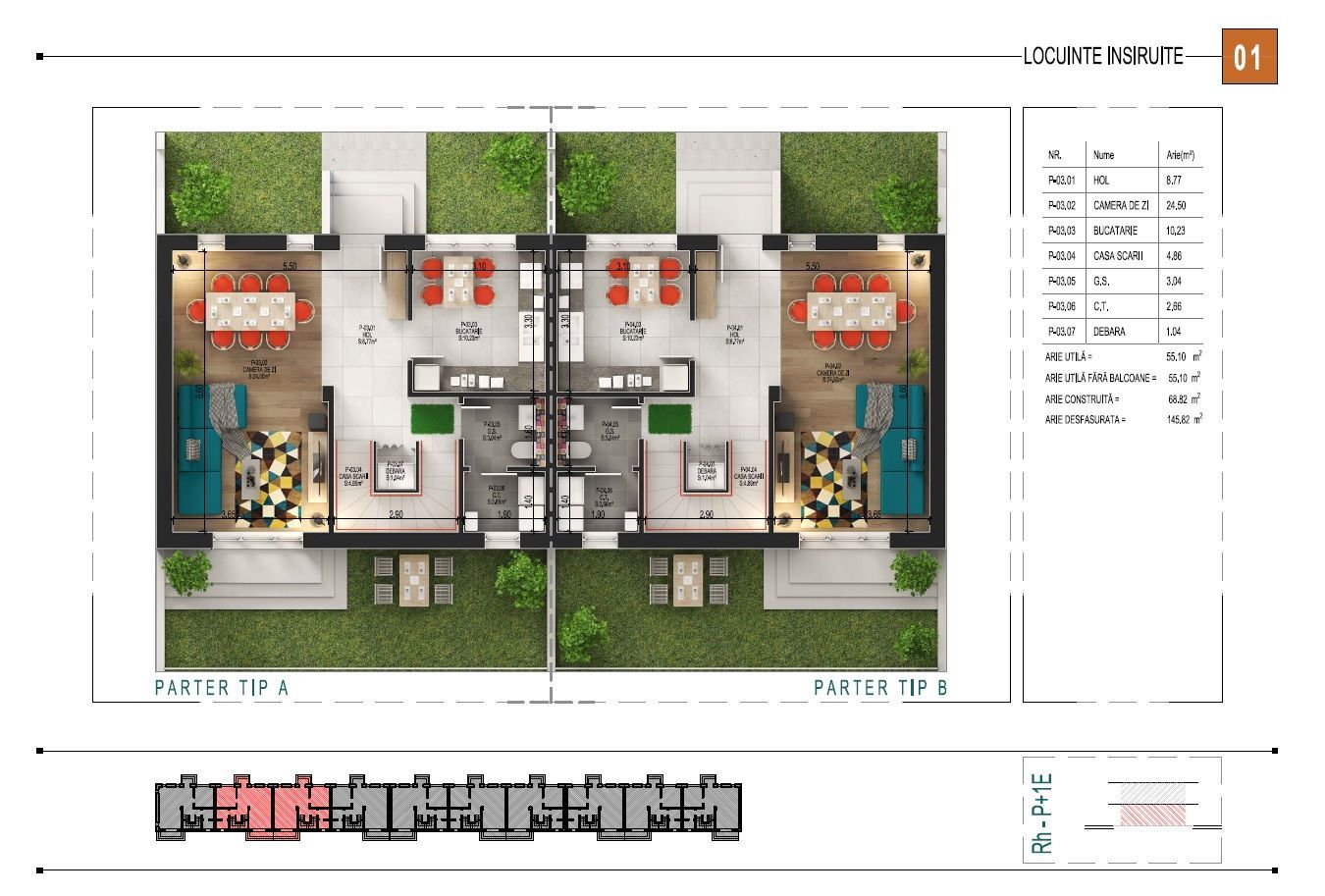 COMPLEX VILE INSIRUITE - FINISAJE PREMIUM / PALLADY. COMISION 0%! - Poză 2