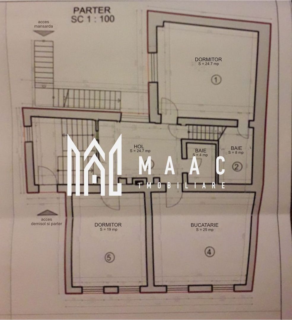 Casa Eleganta cu 6 Dormitoare și Terasa | Zona Centrala - Poză 8