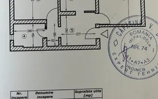 Aviatiei 2 camere | etaj intermediar | instalatii schimbate - Schiță 17