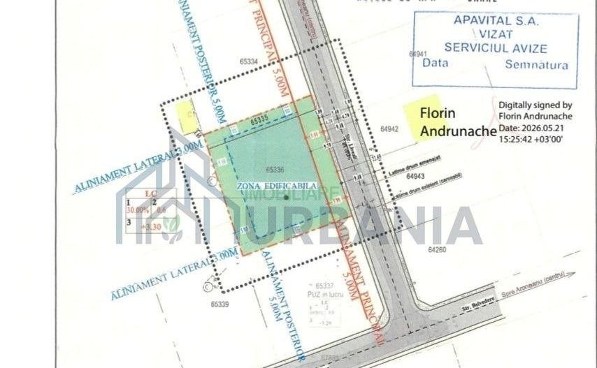Teren de vanzare, 1000 mp, Aroneanu, Strada Livezii - Poză 5