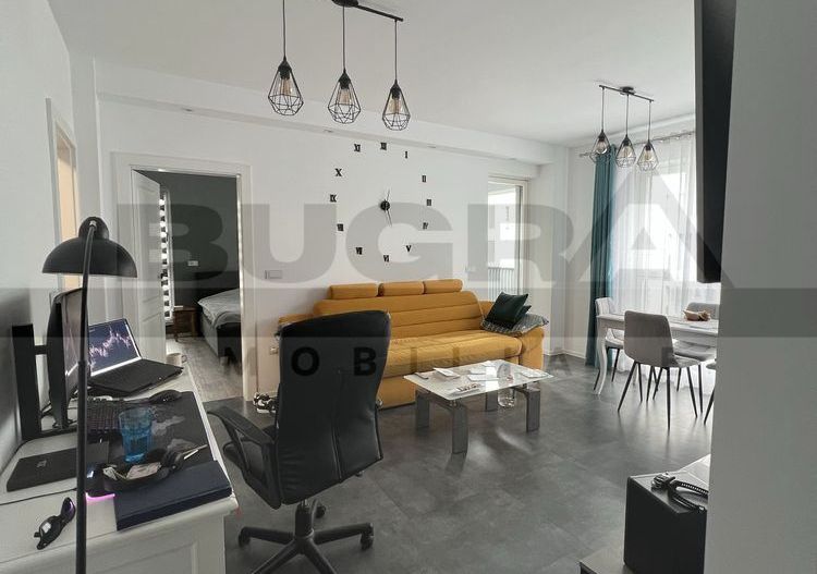 Apartament de 2 camere, modern, 60mp, parcare, zona Vivo - Poză 3